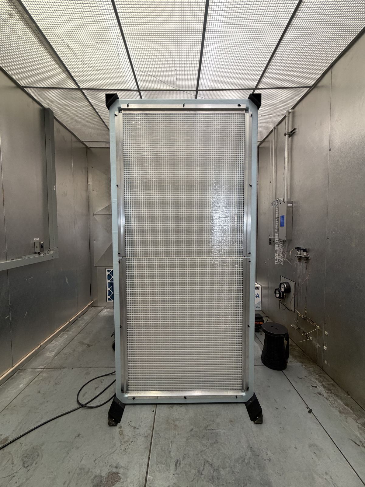 Clearly Cool packaged radiant panel unit